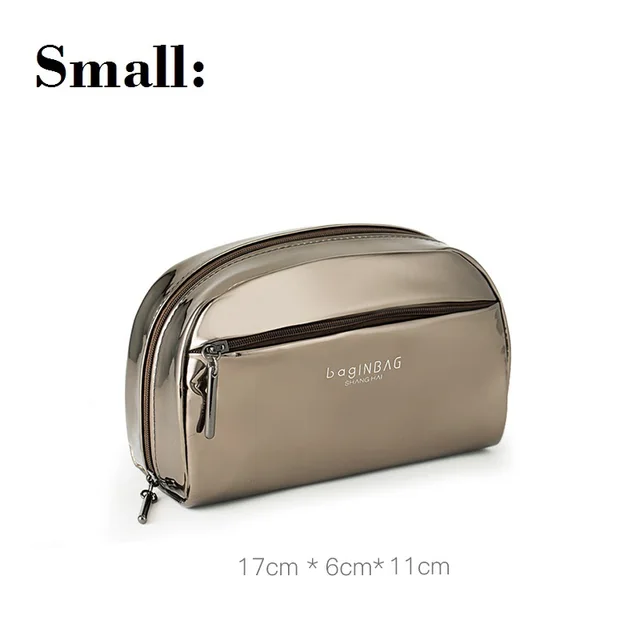 Small Cosmetic Bag Portable Storage Bag Multi-functional Large Capacity Makeup Bags Set Coffee Small