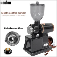 XEOLEO Бытовая кофемолка 150 Вт электрическая кофемолка черный/красный кофемолка лезвие из нержавеющей стали 60 мм фрезерный станок