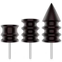 

Promotion! Leather Burnisher Bits 3-Pack For Rotary Tools - Pointed Tip And Multi Grooved Burnishing Tips