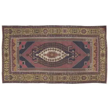 

Handmade Natural Vintage Turkish Area Rug 152x268 Cm-4'12''X8'10''
