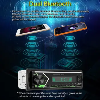 

Car Radios Stereo Remote Control Digital Bluetooth Hands-Free Calling USB Audio Stereo 12V Car Radio Mp3 Player USB 12V Hot Sale