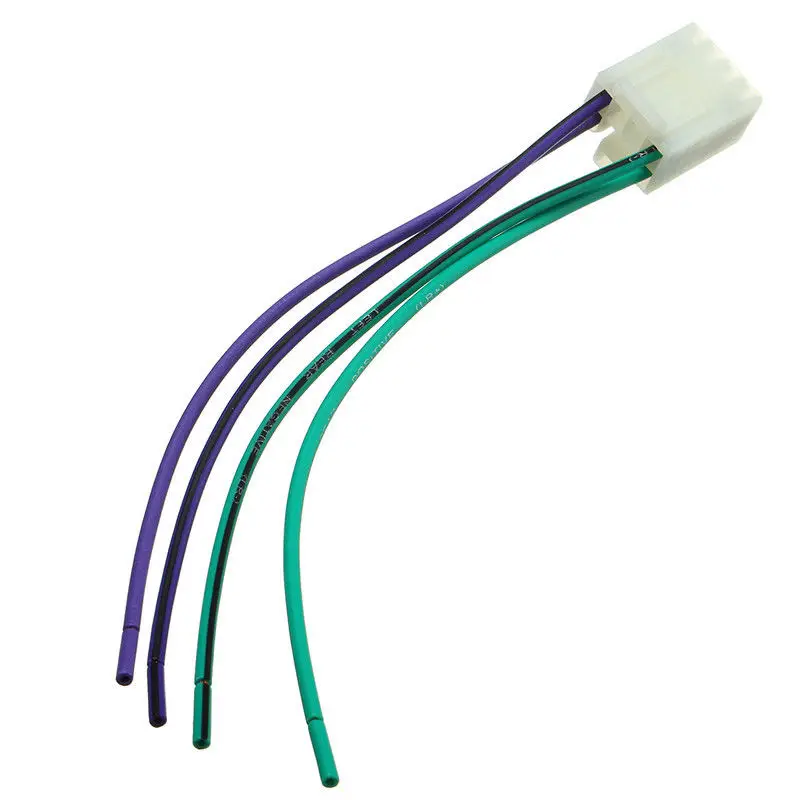 Plug Stereo Wire Connector Car For Toyota Wiring Harness Radio CD Player 16pin ABS Plastic High Quality