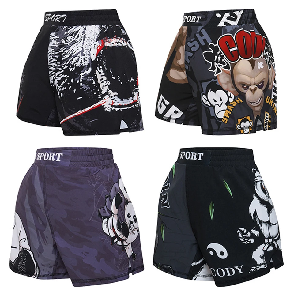 Детская 3D компрессионная футболка Rashguard для ММА детей и бокса BJJ + штаны юджитсу