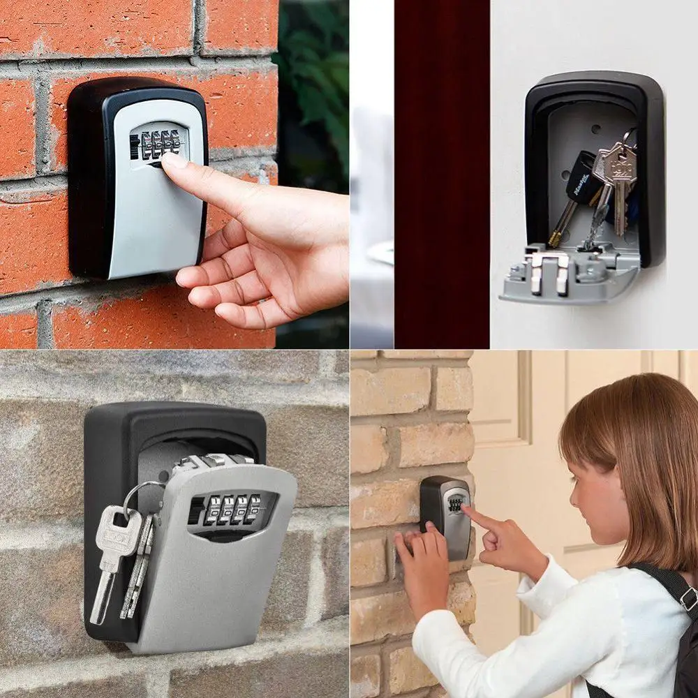 4-Digit-Combination-Key-Lock-Box-Wall-Mount-Safe-Security-Storage-Case-Organizer (5)