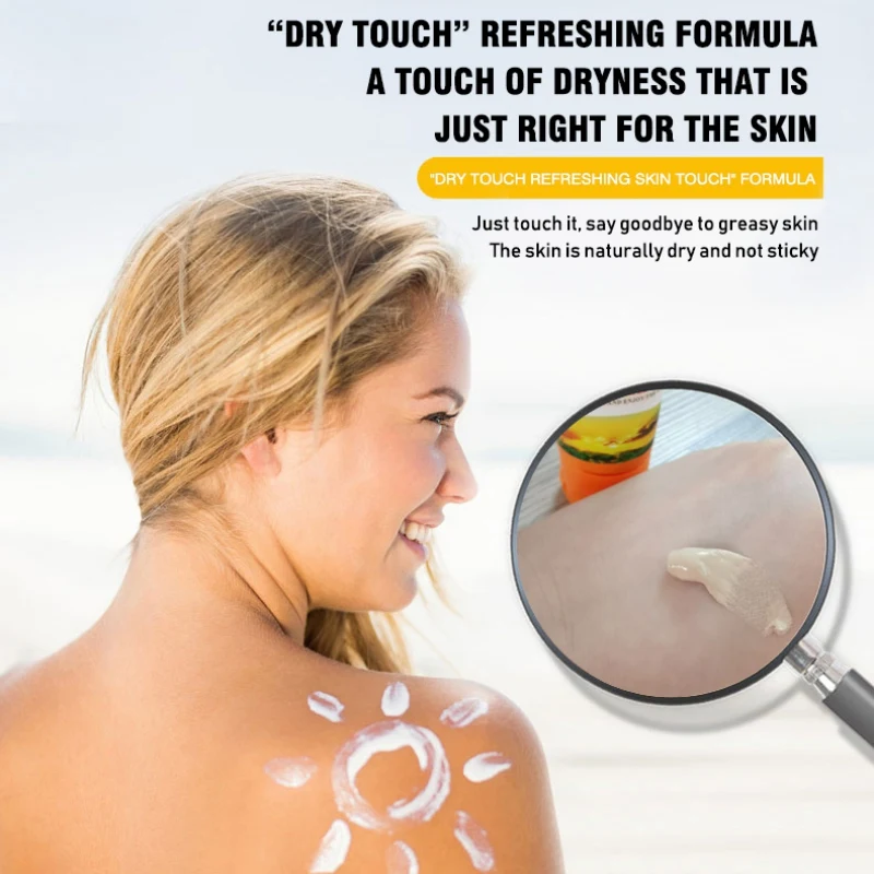 Солнцезащитный крем Spf 50 ++ водостойкий солнцезащитный отбеливающий увлажняющий
