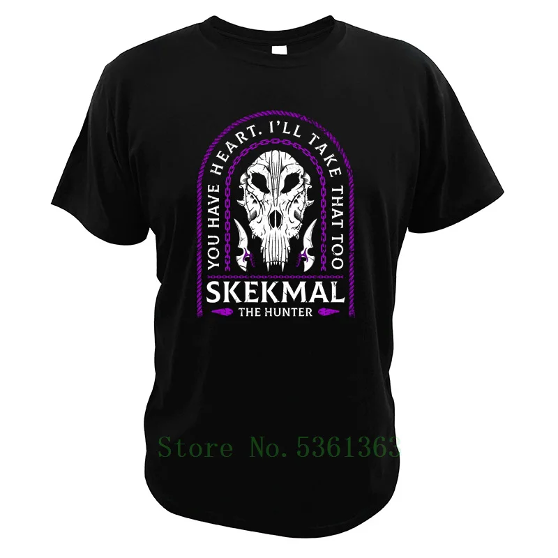 The Dark Crystal t shirt For Men SkekMal Fantasy Adventure Movie Tops Hunter Skull Horror 100% Cotton |