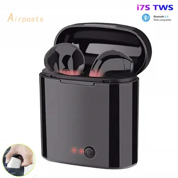 

i7s Tws Wireless Headphones Bluetooth5.0 Earphones Earbuds Handsfree in ear Sports Headset with Charging Box Mic For iPhone HTC