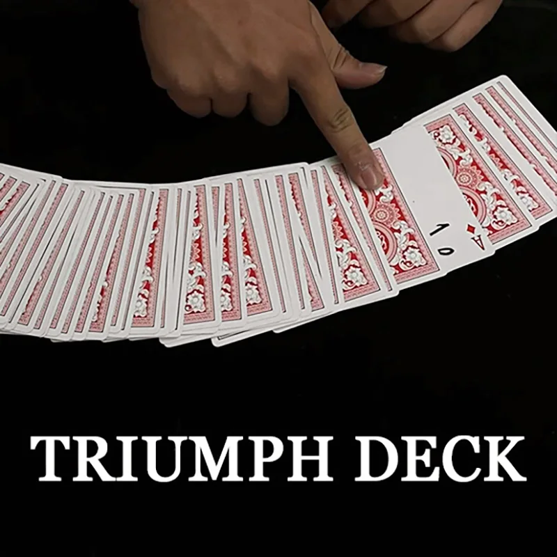 Triumph Deck Empire Keeper Magic Tricks Find The Chosen Card Magia Close Up  Street Illusions Gimmicks Props Comedy Mentalism - AliExpress