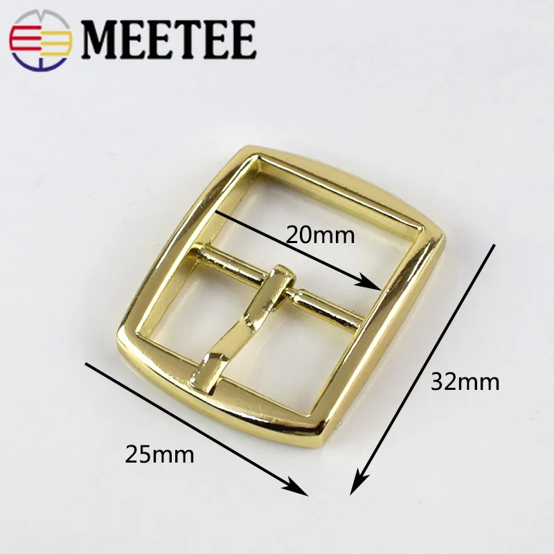 Meetee 5/10 шт. 20 мм металлическая пряжка для ремня DIY Регулировка плечевого Tri Glide