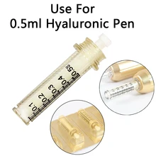 0,5 миллилитровый шприц Ampoule головка для ручки hyaluronique hyaluron пистолет неинвазивный высокого давления для лица губ лифтинга удаления морщин
