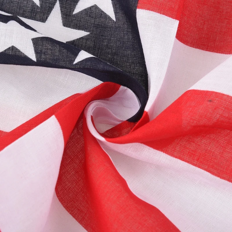 Платок/бандана для волос головы Флаг США дизайн