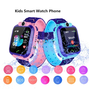 

Q12 Smartwatch Smart Watch Kids LBS no GPS Location Tracker IP67 Waterproof Kids Smart Watch Anti-lost Baby Phone Watch VS S9