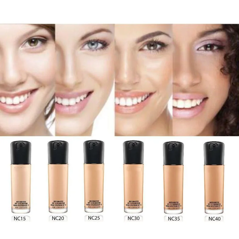 

Face Makeup match master foundation make up 35ml spf 15 foundation mineralizer NC15 -NC40 High quality