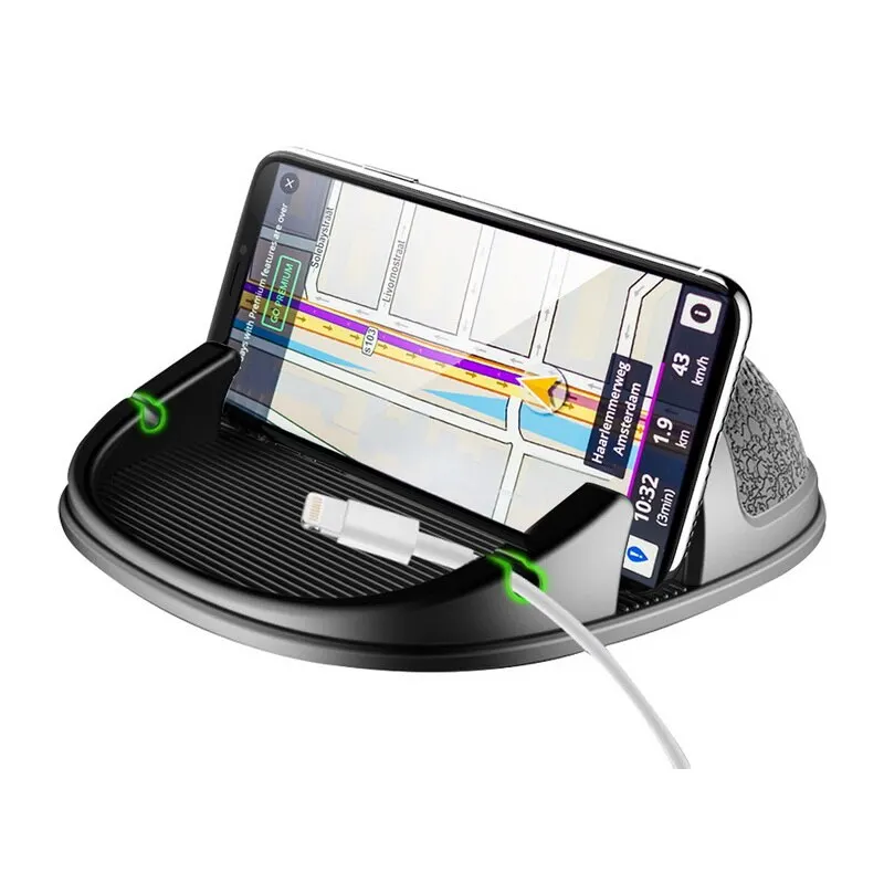 1 шт. Автомобильный держатель для телефона gps устройства Автомобильный держатель для телефона противоскользящая подставка силиконовый коврик для смартфона