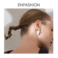 ENFASHION Панк классические серьги-гвоздики для женщин золотого цвета массивные серьги из нержавеющей стали модные ювелирные изделия Oorbellen E1118