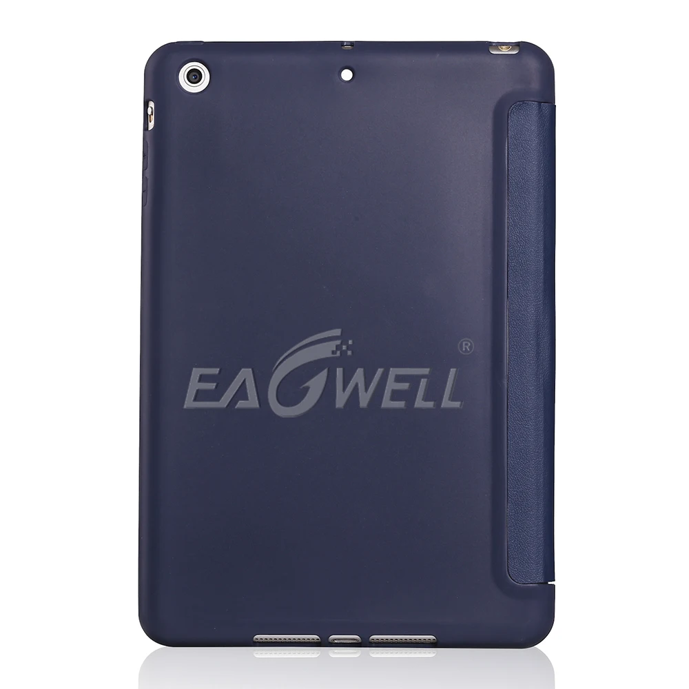 Tri-Fold PU кожаный флип-чехол-подставка для iPad Mini 5 2019 7,9 дюймов чехол Ультратонкий планшет крышка авто режим сна смарт-чехол