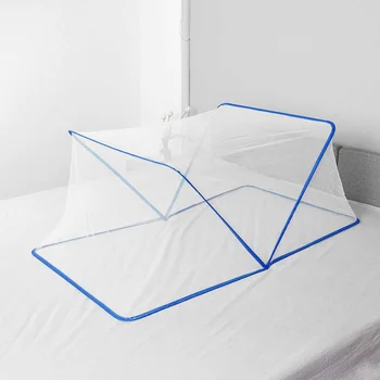 

120x69x47cm Children Baby Bed Crib Mosquito Net Yurt Portable Folding Newborn Sleep Travel Tent Automatic Open Up Mosquito Net