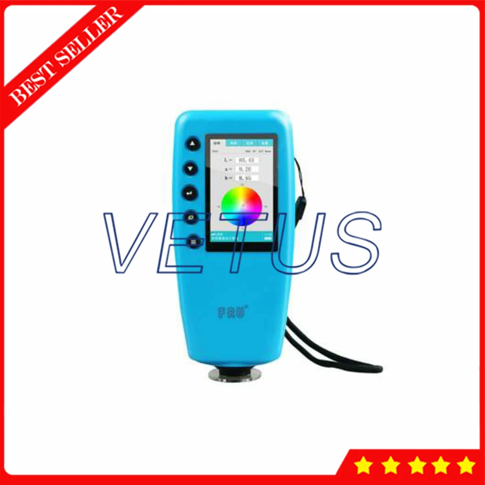 US $216.00 WR10QC Colorimeter Color Difference Meter Tester Digital Color Analyzer Meter TFT Color Display 4mm Caliber