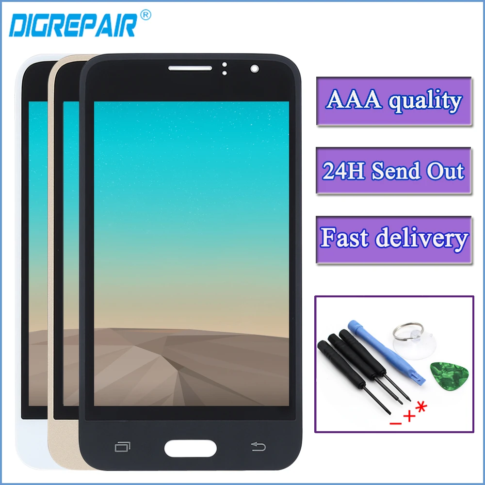

j120f lcd For SAMSUNG GALAXY J1 2016 LCD J120 J120f J120M J120H Display Touch Screen Digitizer display for Samsung j1 2016 lcd