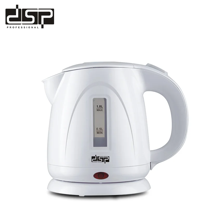 DSP быстрый нагрев бытовой 1Л Электрический мини-чайник чай анти-сухой защиты 3 цвета 220-240 в 50-60 Гц