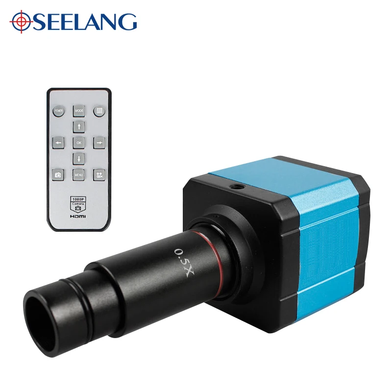  16MP 6K HD digital Camera Remote control USB HDMI interface+1/2or1/3 adapter Suitable for stereo bi