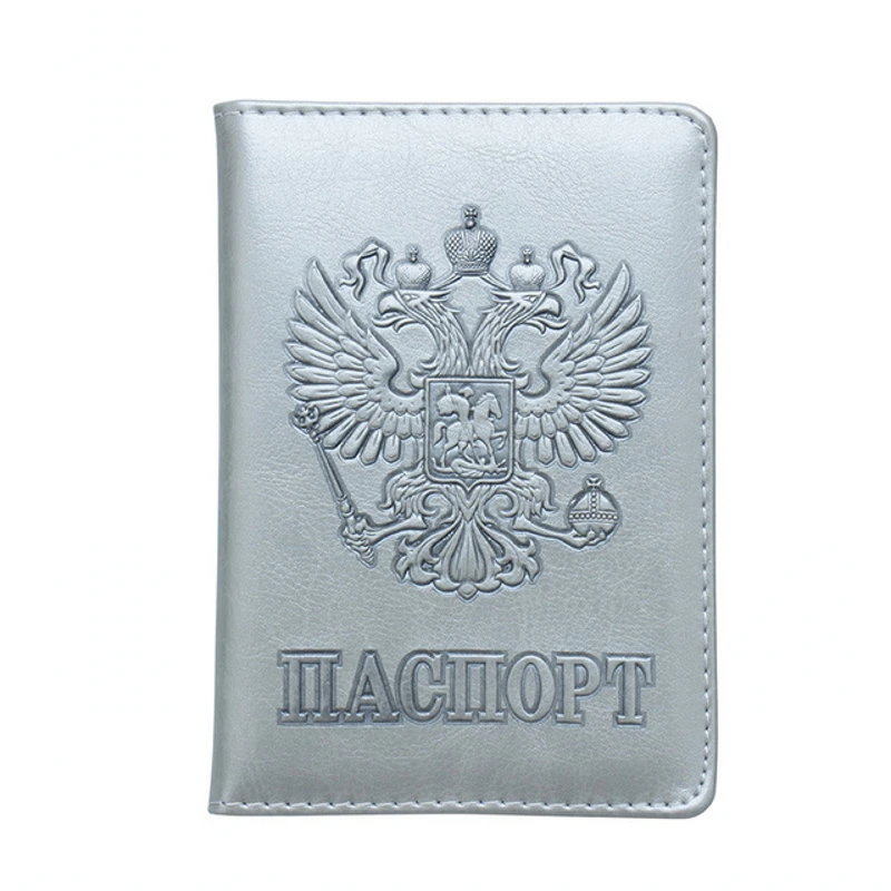 Обложка для паспорта в Российской Федерации, высокое качество, женский мужской держатель для кредитных карт, дорожный Держатель для