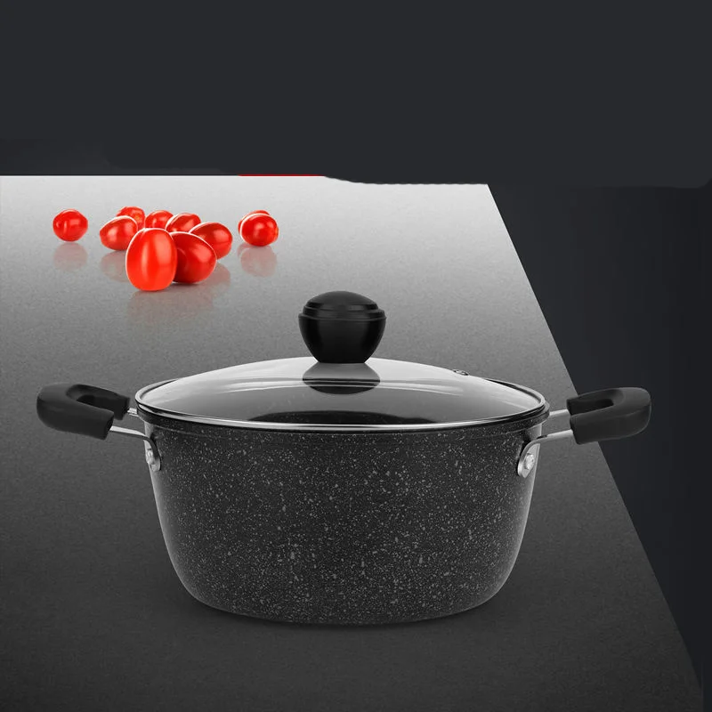Кастрюля для супа молочный горшок домашняя посуда Maifan каменная антипригарная