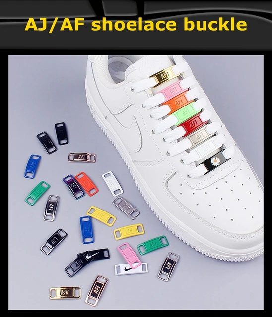 air force 1 shoelace metal