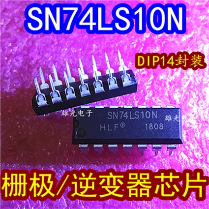 10 шт./лот SN74LS10N HD74LS10P 74LS10 DIP14