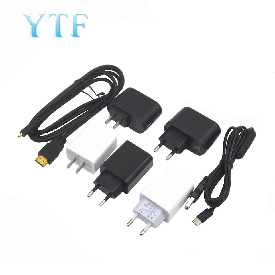 

Raspberry PI 4 Model B 5V3A 3000mA Power Adapter USB Type-C Charger PSU Power Supply Unit Switch Socket HDMI to MINI
