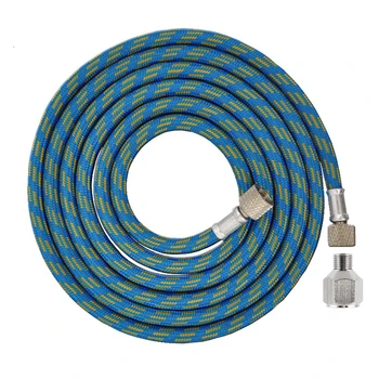 

Repolacement 1.8 M Braided Airbrush Air Hose 1/8 To 1/8 BSP Adaptor Universal