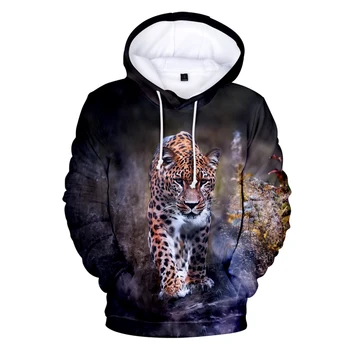 

Hot Sale Leopard Hoodies Men/Women Design Streetwear 3D Hoodie Men Fashion Sweatshirt Leopard 3D Hoodies Pullover Spring Autumn