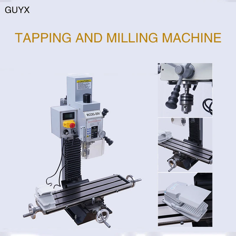

Mini drilling milling machine brushless motor spindle metal processing 16mm Multi-function Desktop bench Variable speed