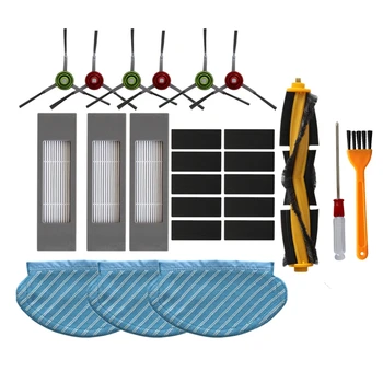 

Suitable for Ecovacs Deebot OZMO 950 920 ing Robot Accessories, Main Brush Side Brush, HEPA Filter, Rag Mop