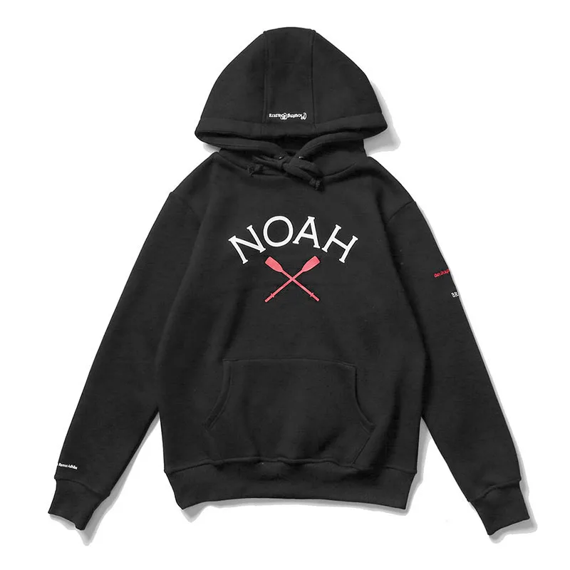 1 Новинка, худи с розой и надписью NOAH для мужчин и женщин, 1:1, высокое качество, толстовка в стиле хип-хоп, уличный пуловер Noah - Цвет: 1