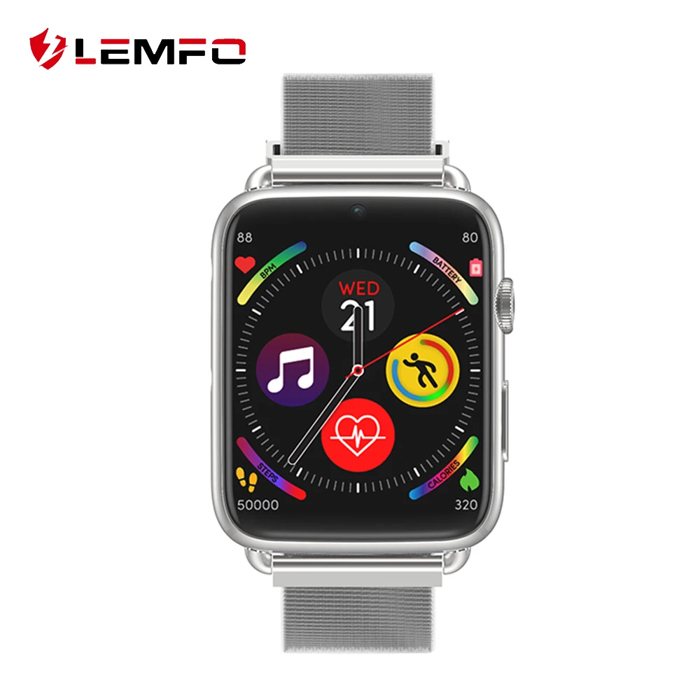 Смарт-часы LEMFO LEM10 4G Android 7 1 3 Гб + 32 поддержка GPS/WiFi/sim-карты/пульсометр 2 Мп камера