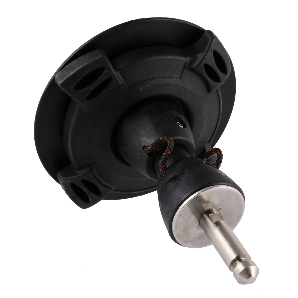 Windsurfing Windsurf Board One-Bolt Tendon Joint Mast Base - Universal & Durable 360° Rotatable Base Windsurfing Accessory