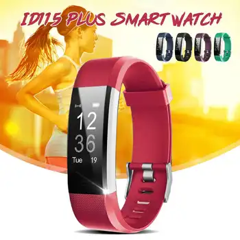 

Bakeey ID115 Plus Color UI Display Sleep Monitor GPS Sport Tracker Call Reminder Camera Control bluetooth Smart Watch Wristband