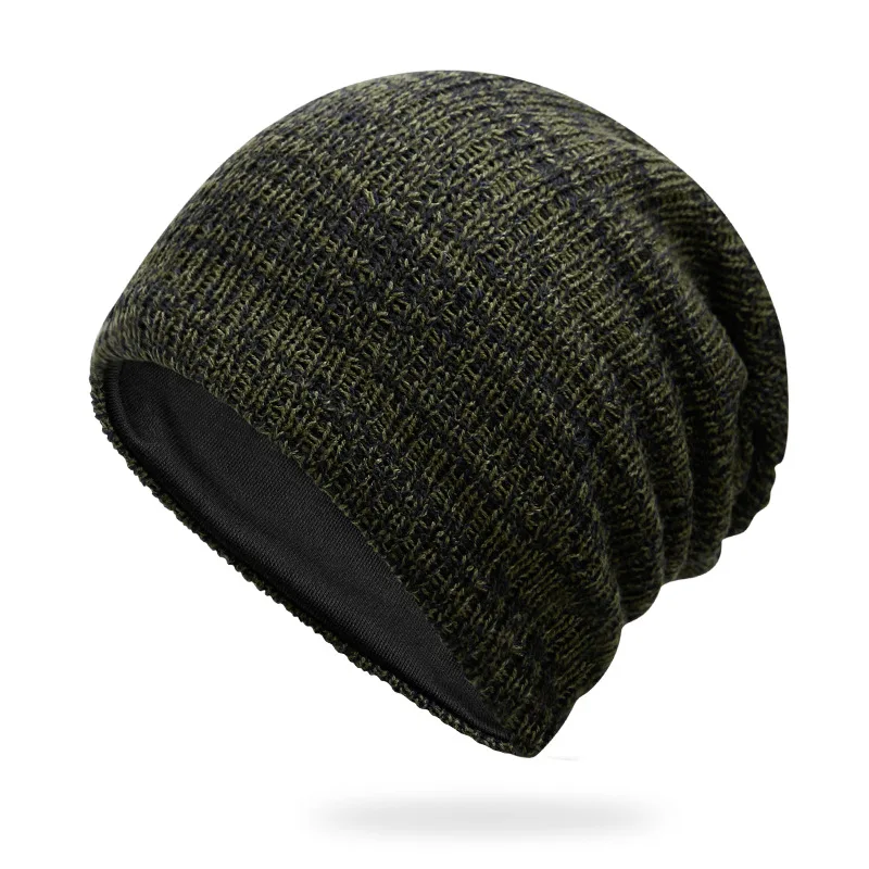 Разноцветные зимние вязаные шапки для взрослых gorro invierno skullies для мужчин и женщин, камуфляжные шапки - Цвет: photo color