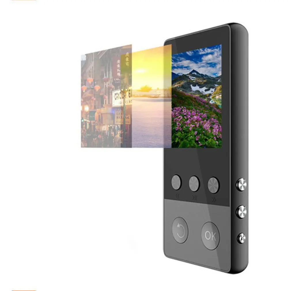 HiFi Sound MP3 MP4 Player Lossless Music Playing 1.8" Screen Audio Video Player E-book FM Radio With 8GB TF Card