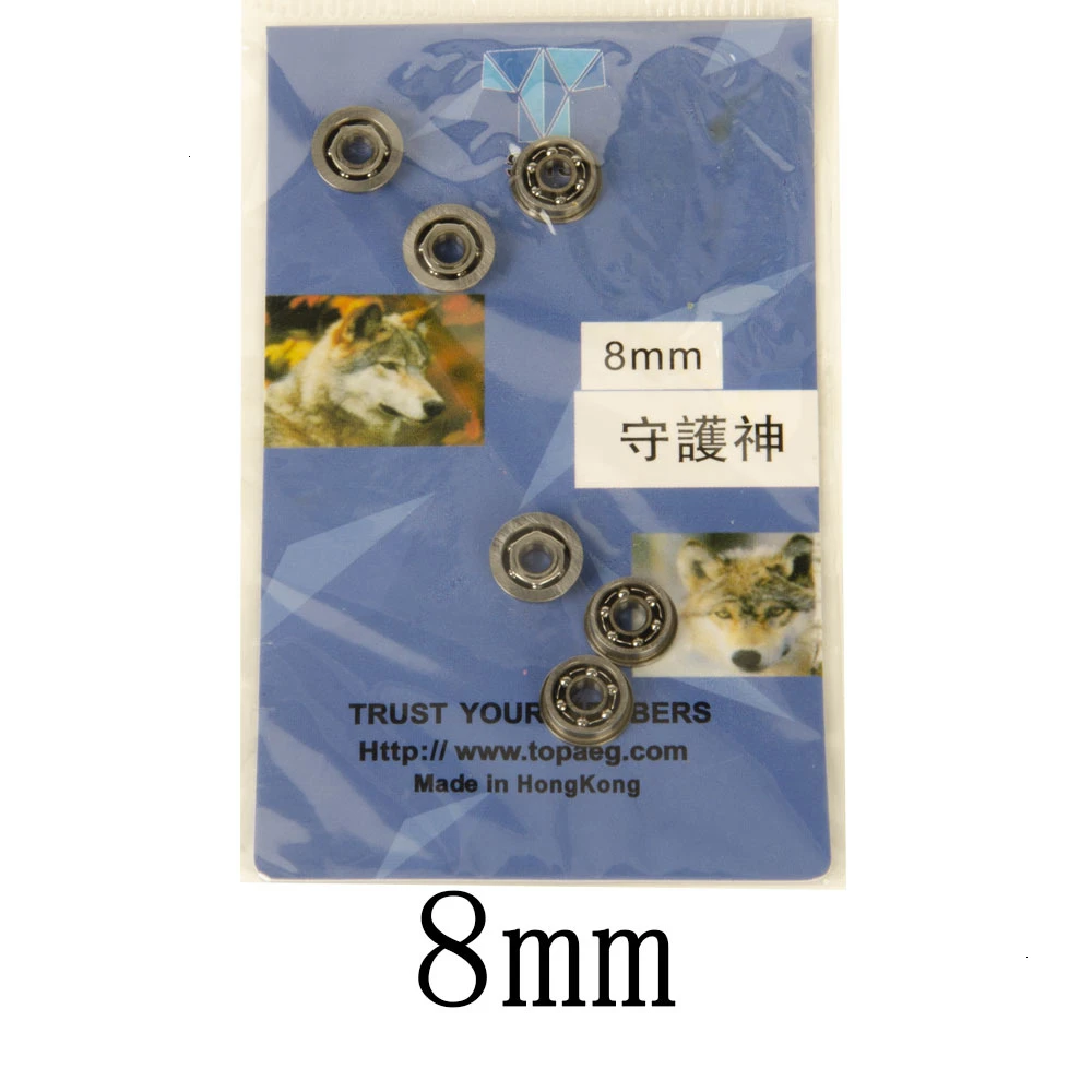 8mm Tactifans SHS 6/7/8/9 мм Нержавеющая сталь Высокоточный шариковый подшипник для страйкбола коробка передач AEG Принадлежности для охоты - Цвет: 8mm