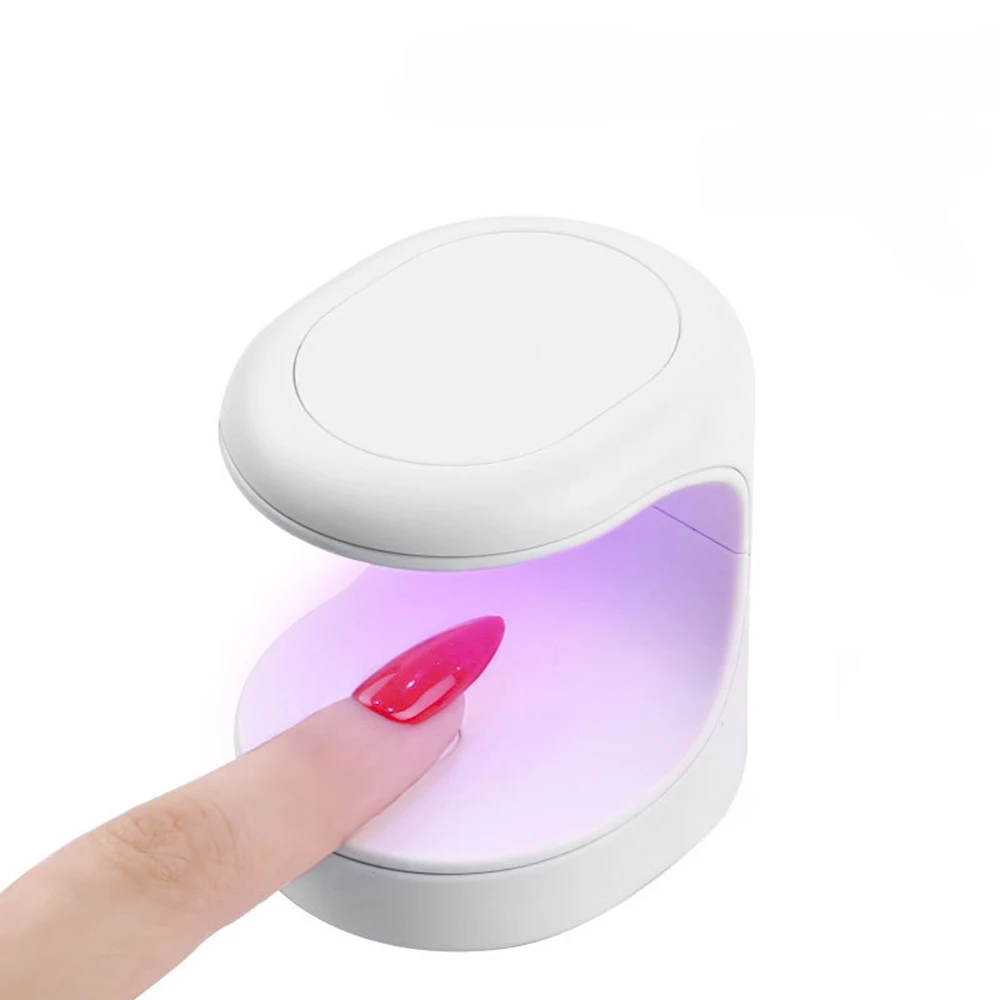 UV LED Mini Nail Dryer Cure Lamp Portable Machine For Drying Gel Nails Equipment Polish USB Cable Home | Красота и здоровье