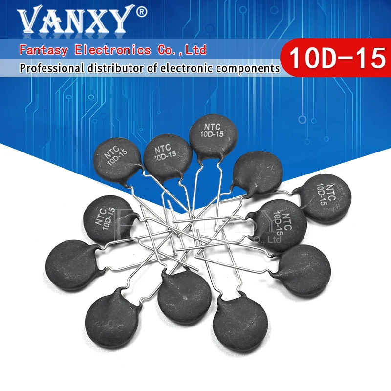 10pcs Thermal Resistor NTC 5D-11 10D-9 10D-11 47D-15 10D-20 10D-13 8D-11 10D-15 5D-15 10D-7 MF11-103 10D-25 8D-20 20D-20 5D-9