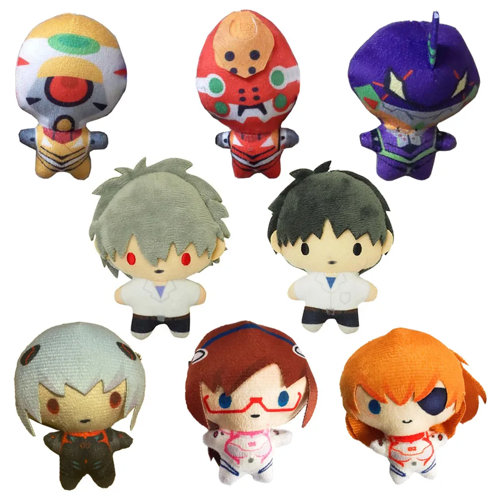 NEON GENESIS EVANGELION EVA плюшевый Ayanami Rey Asuka Langley Soryu EVANGELION-01 00 подвеска кавайи брелок