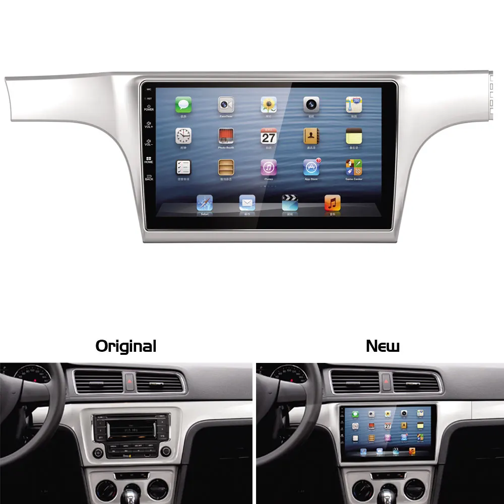 Flash Deal Touch Screen Car Multimedia Player Autoradio Bluetooth Radio 2 Din Android Sat Nav GPS Navigation System for Volkswagen LaVida 1