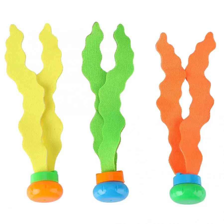 

3pcs Floating Children Pool Swimming Diving Seaweed Toys Swim Bath Training Water Toys For Swimming Pool Equipment