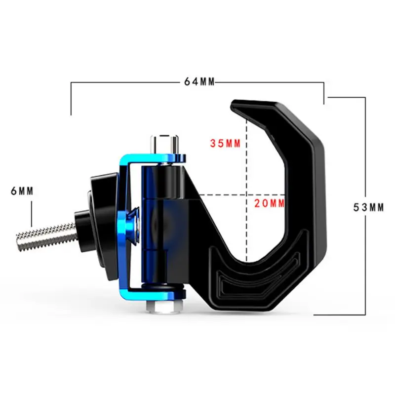 AISPORT для мотоцикла, скутера, Электронная аксессуар для машины гибкий универсальный многофункциональный двойной крючок