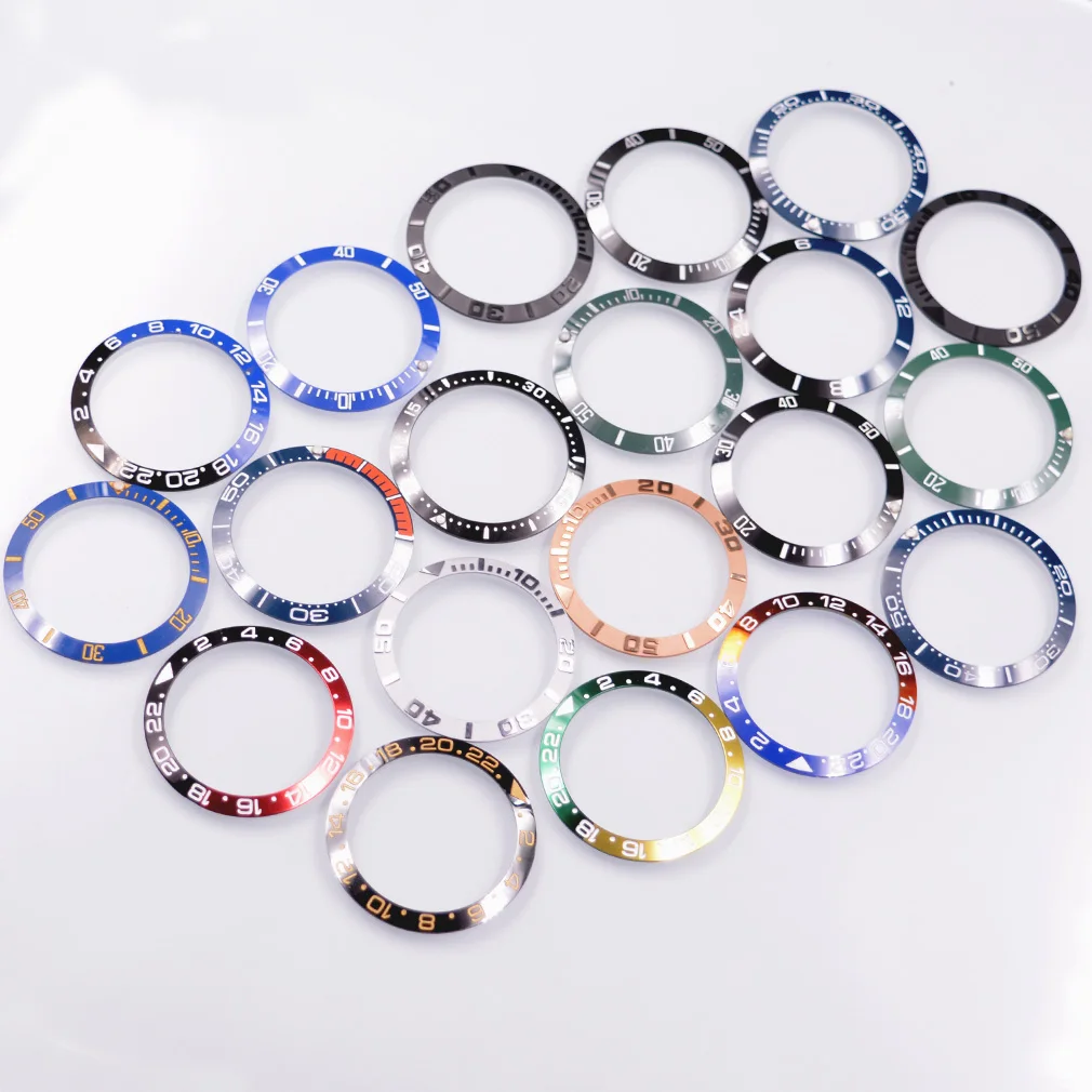38mm Watch Ring titanium / Ceramic Bezel Insert for SUB GMT 40mm Case Accessories | Наручные часы