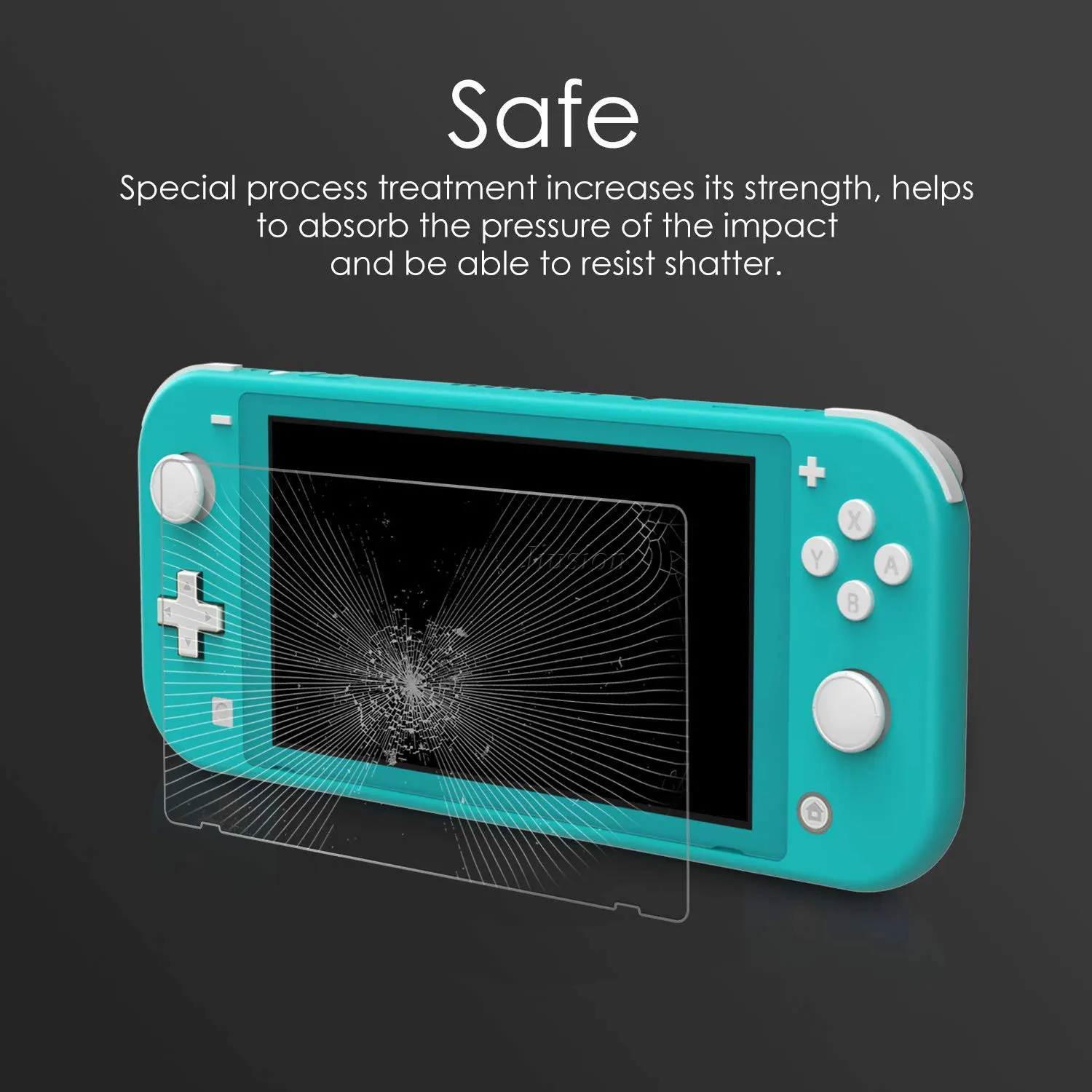 Для Switch Lite 2 упаковка 9H закаленное стекло для защиты экрана для kingd Switch Lite Мини Защитная Пленка чехол для кожи NS аксессуары