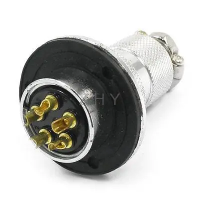 

P25-5 Core 25mm 5 Pin CNC Stainless Steel Male Female Aviation Connector